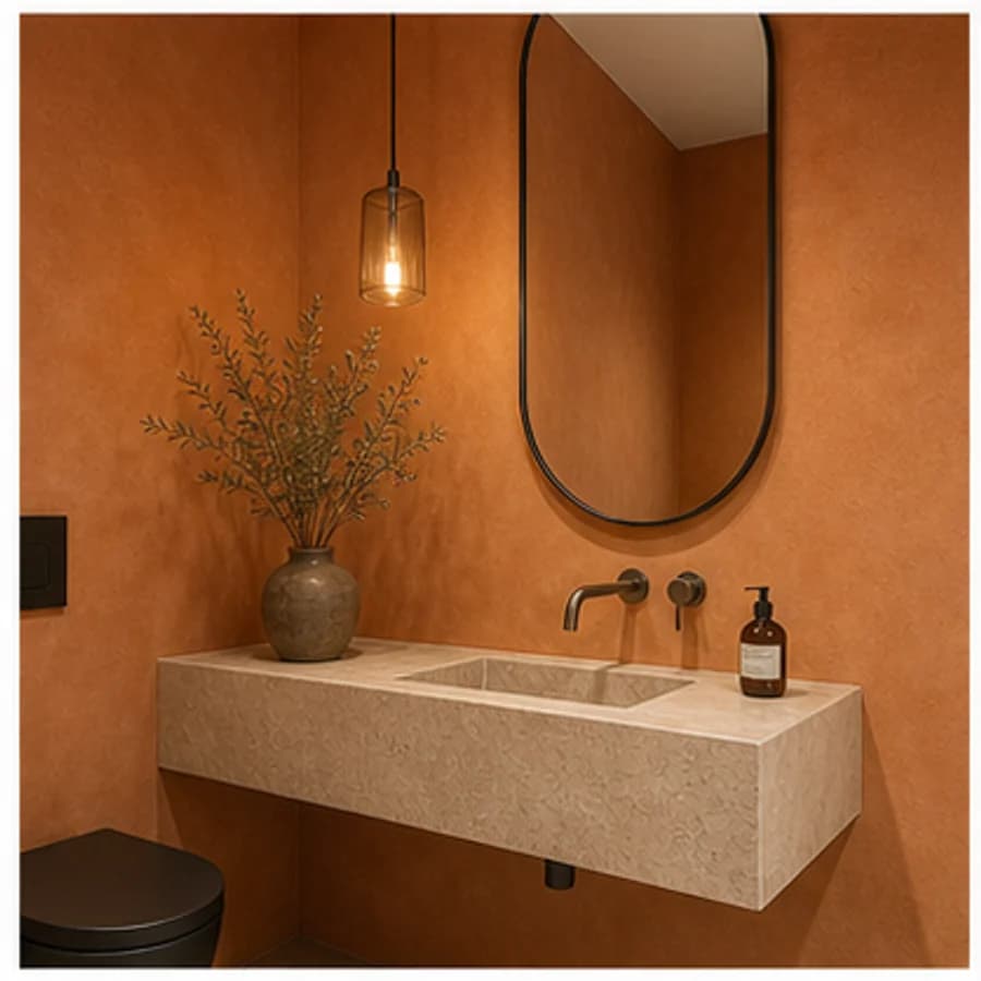Plafonds dienst sierplafond ornamenten toilet 3