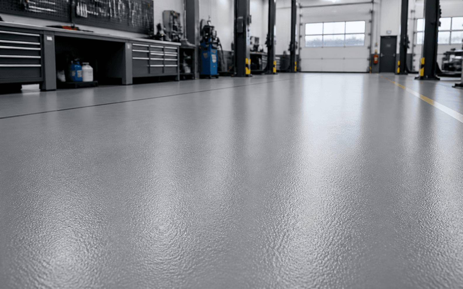 Vloeren dienst industriele vloercoating hal 7