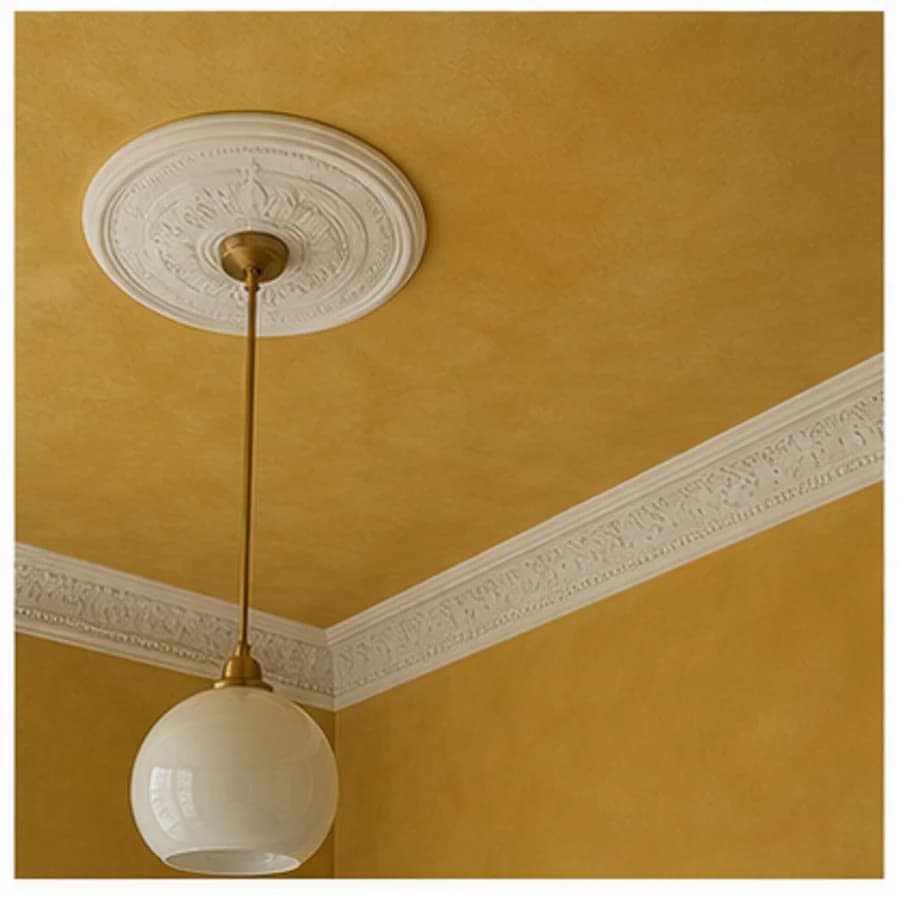 Plafonds kleur geel plafond