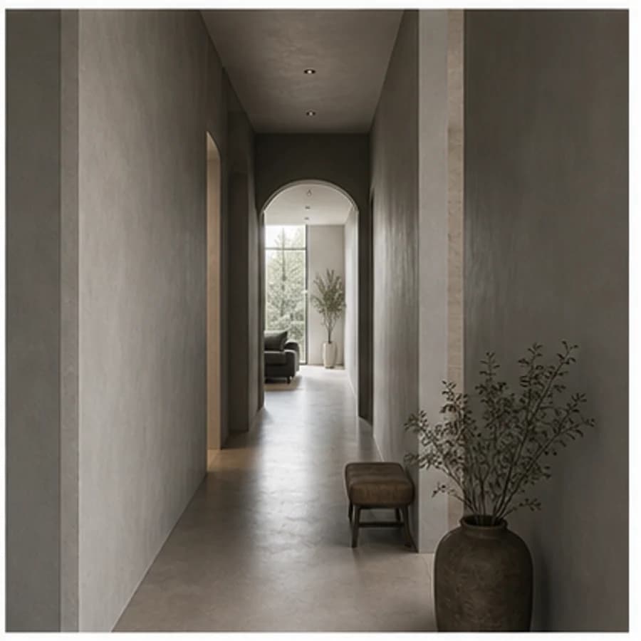 Beton ciré urban concrete hal