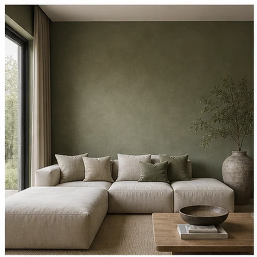 Kleur en textuur tactile premium woonkamer