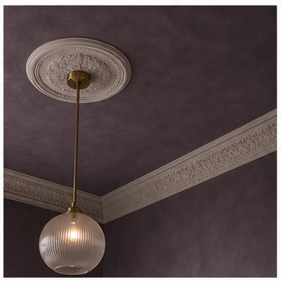 Plafonds kleur paars plafond