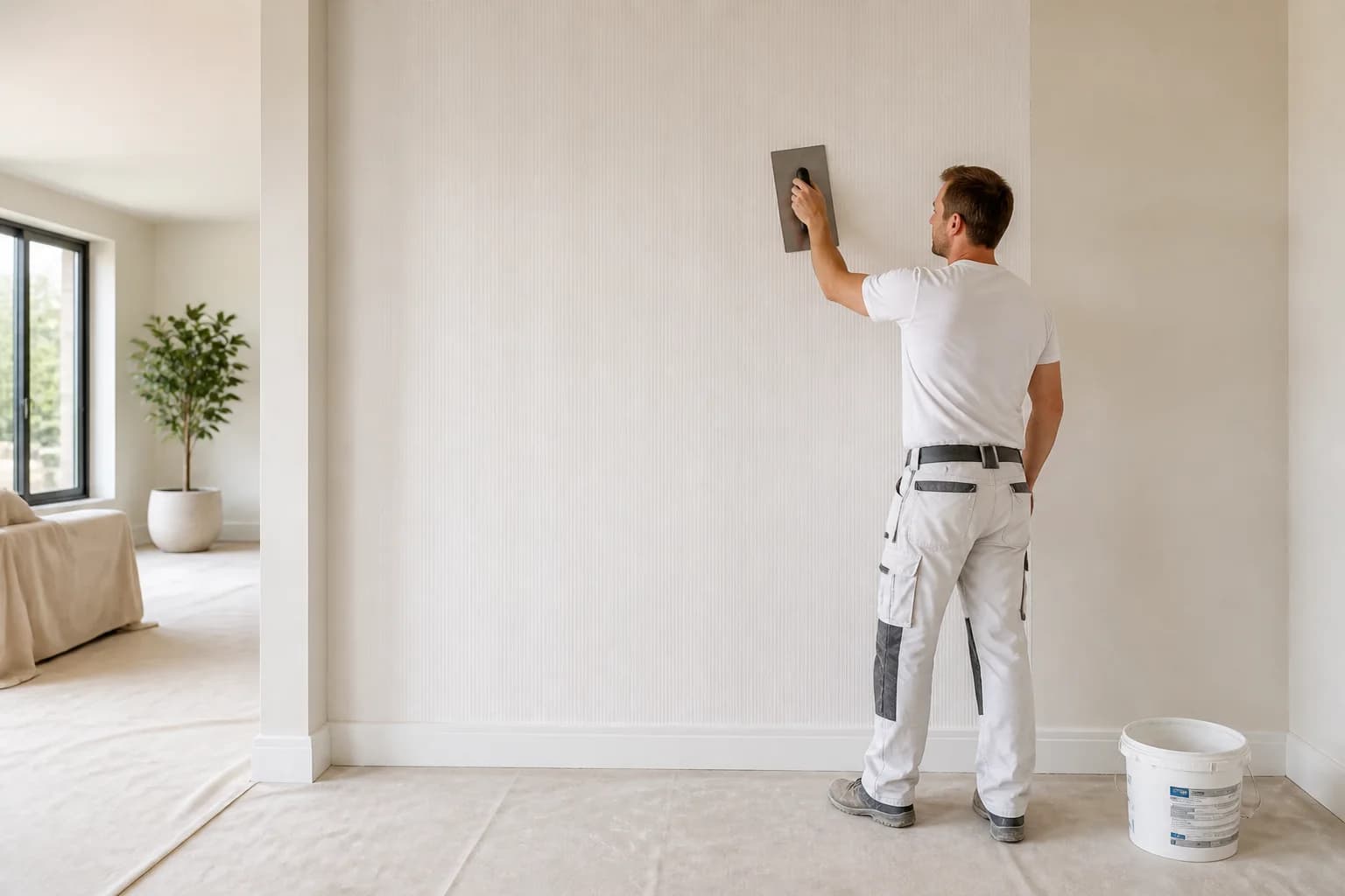 Behangklaar detail voor woonkamer