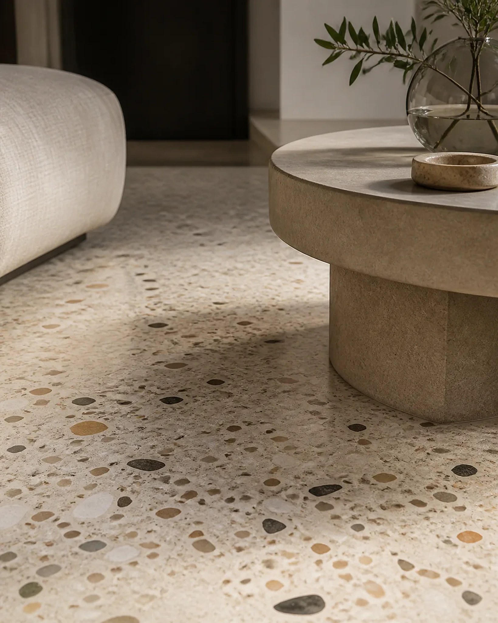 Liquid Terrazzo vloer voorbeeld 1