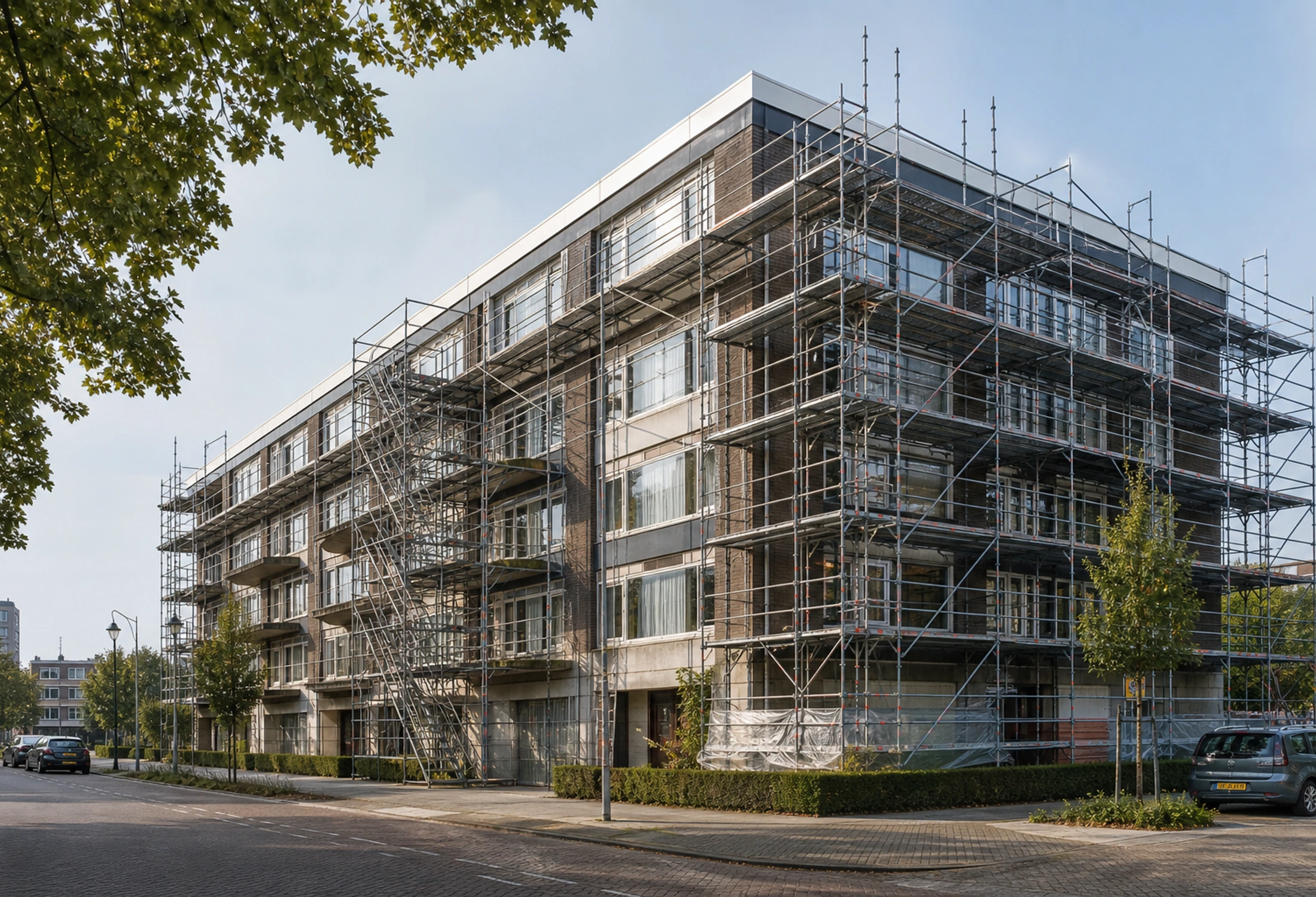 Steigerbouw voorbeeld 2