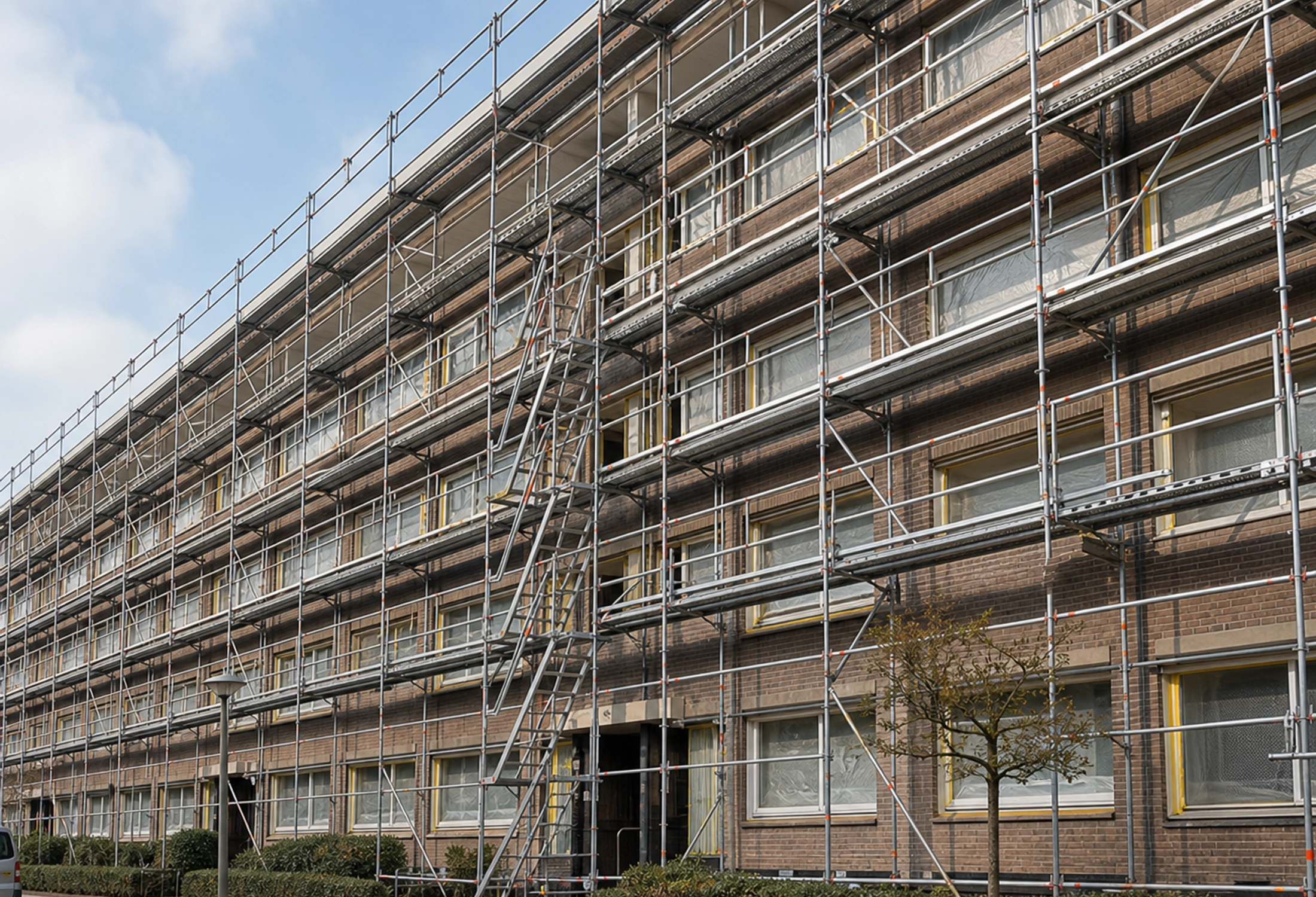 Steigerbouw voorbeeld 3